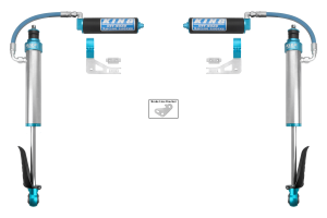 2025+ 6th Gen 4Runner King 2.5 Rear Shocks