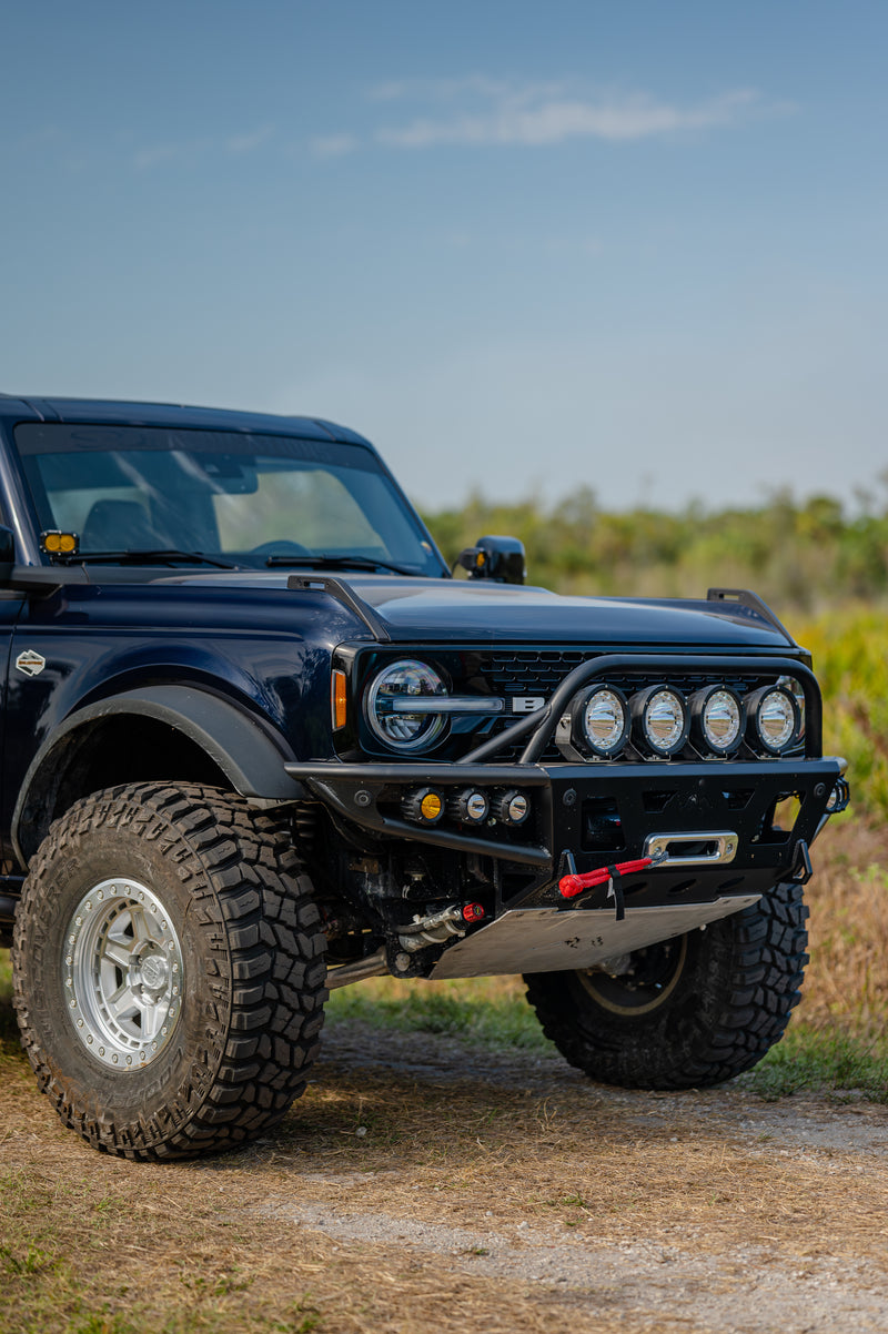 Load image into Gallery viewer, 2021+ Bronco Front Winch Bumper - True North Fabrications
