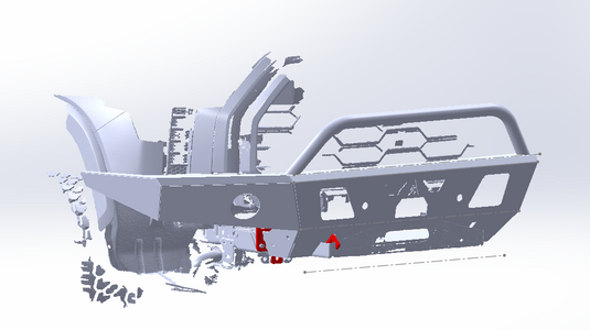 2022+ 3rd Gen Tundra Modular Front Bumper