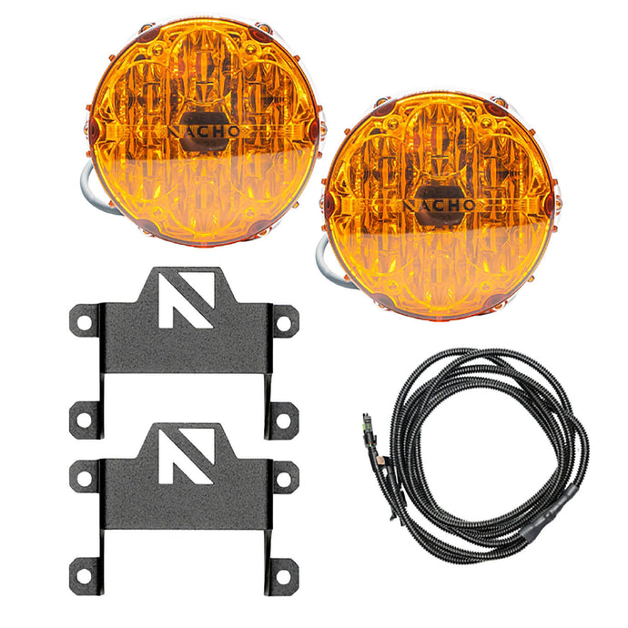 Nacho SAE Only Amber Plug N Play Fog Light Kit