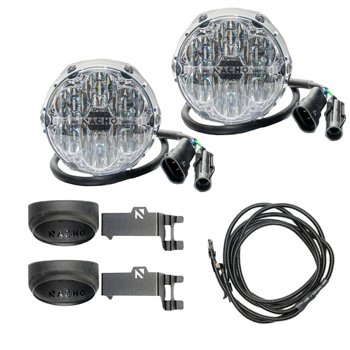 Nacho SAE Only White Plug N Play Fog Light Kit