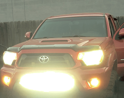 05-15 2nd Gen Tacoma - 30'' Double Row Light Bar Kit - Black Oak LED