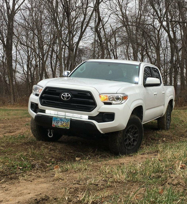 16-20 3rd Gen Tacoma - 30'' Double Row Light Bar Kit - Black Oak LED