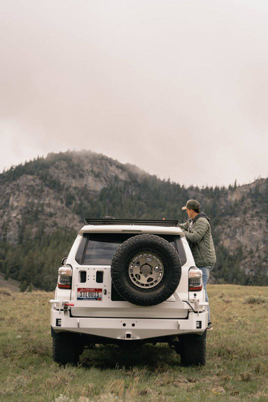 10-21 5th Gen 4Runner CBI Rear Bumper w- Swingout - CBI Offroad