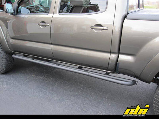 05-15 2nd Gen Tacoma CBI Trail Bolt-on Rock Sliders - CBI Offroad