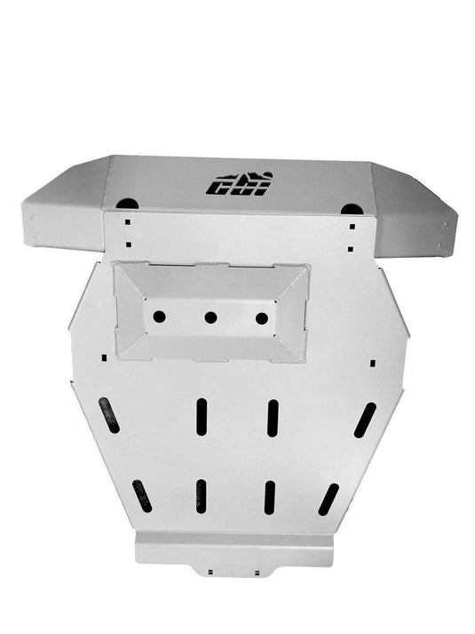 03-09 4th Gen 4Runner CBI Rear Skid Plate - CBI Offroad