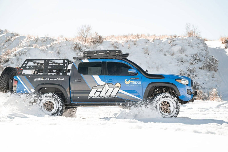 Load image into Gallery viewer, 05-21 2nd &amp; 3rd Gen Tacoma CBI Cab Height Bed Rack - CBI Offroad
