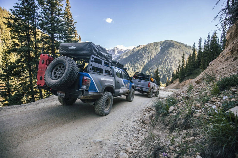 Load image into Gallery viewer, 05-21 2nd &amp; 3rd Gen Tacoma CBI Roof Rack Height Bed Rack - CBI Offroad
