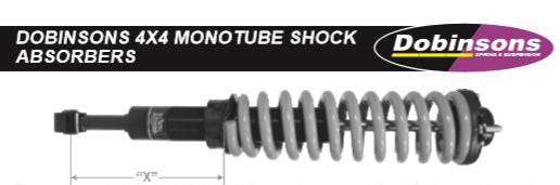Dobinsons IMS Front Struts for Toyota 4Runner 3rd Gen 1995-2002, Sequoia 1st 2000-2007 Gen and Tundra 1st Gen 2000-2006 (IMS59-50222) - Dobinsons