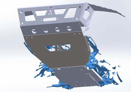 2021+ 6th Gen Bronco Front Winch Bumper