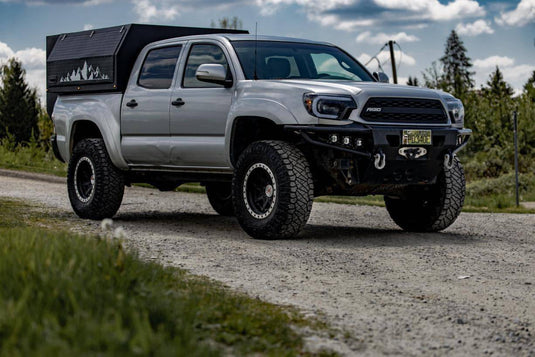 2005-2015 Tacoma 2" Bulge Flat Top Off Road Fiberglass Bedsides - 5.0 Bed