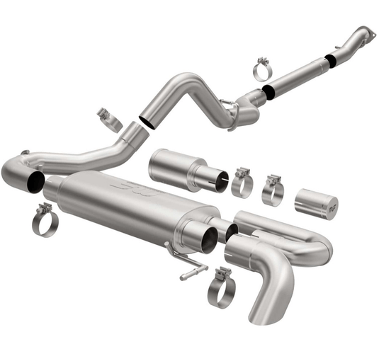 21+ Ford Bronco Magnaflow Cat Back Overland Exhaust Kit - Magnaflow