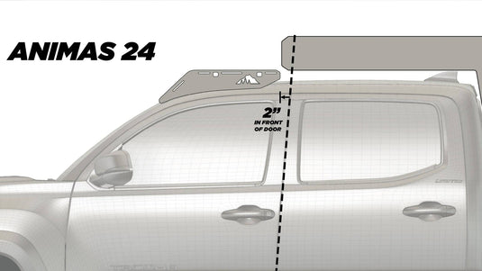 The Animas (2005-2023 Tacoma Camper Roof Rack) - Sherpa Equipment Company