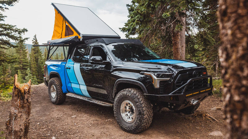 Load image into Gallery viewer, The Cub (2022-2023 Tundra Camper Roof Rack) - Sherpa Equipment Company
