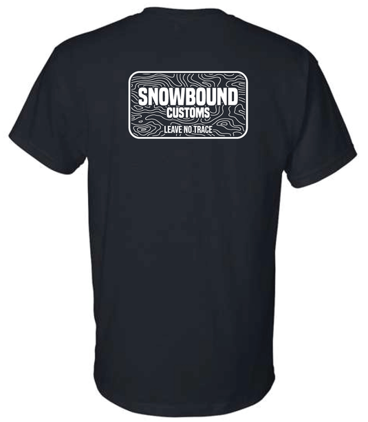 Topography Short Sleeve T-Shirt - Snowbound Customs