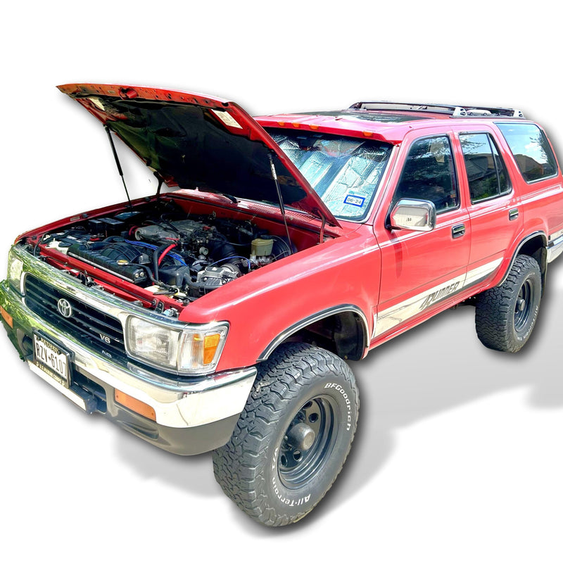 Load image into Gallery viewer, Spiker hood struts installed on a 2nd Gen 4Runner
