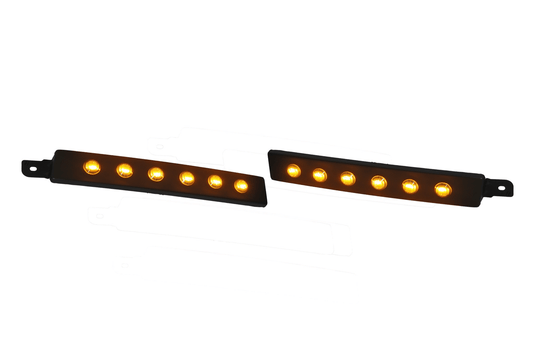 96-02 3rd Gen 4runner Amber Turn Signal LED Filler Panels - SRQ Fabrications