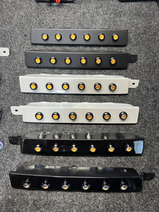 96-02 3rd Gen 4runner Amber Turn Signal LED Filler Panels - SRQ Fabrications