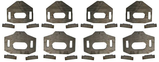 Total Chaos Lower Control Arm CAM Tab Gussets: 2005-2015 Tacoma | 2007-2009 FJ Cruiser | 2003-2009 4Runner | 2003-2009 GX 470 - Total Chaos