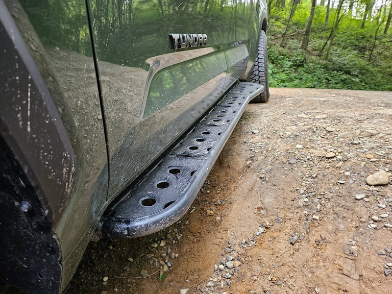 Load image into Gallery viewer, 22+ 3rd Gen Tundra Bolt On Sliders - True North Fabrications
