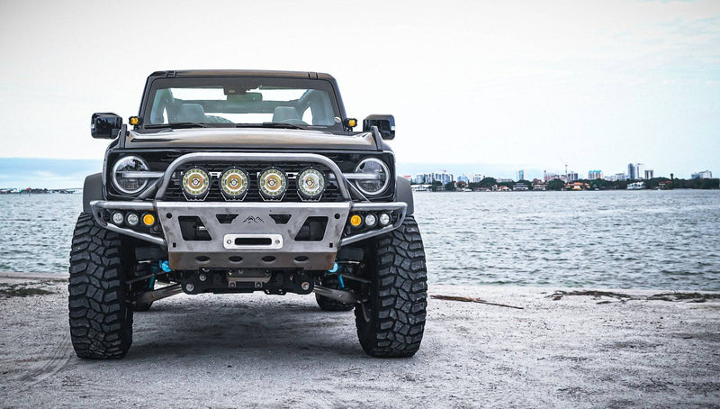 Load image into Gallery viewer, 2021+ Bronco Front Winch Bumper - True North Fabrications
