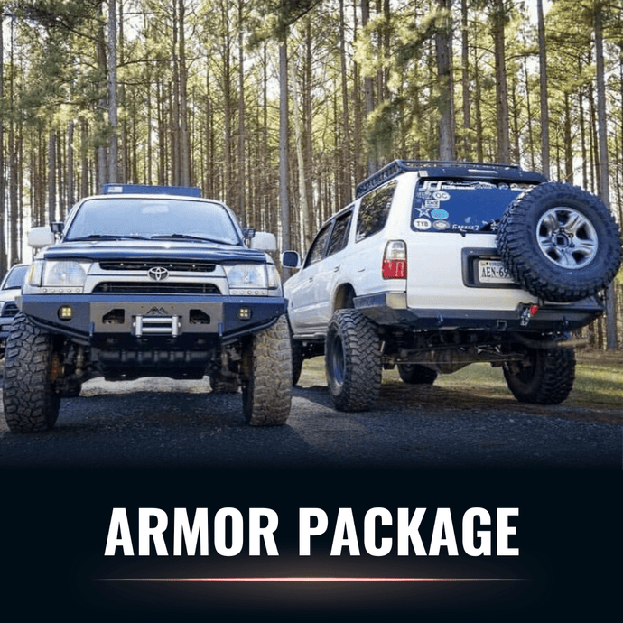 96-02 3rd Gen 4Runner Armor Package - Welded - True North Fabrications