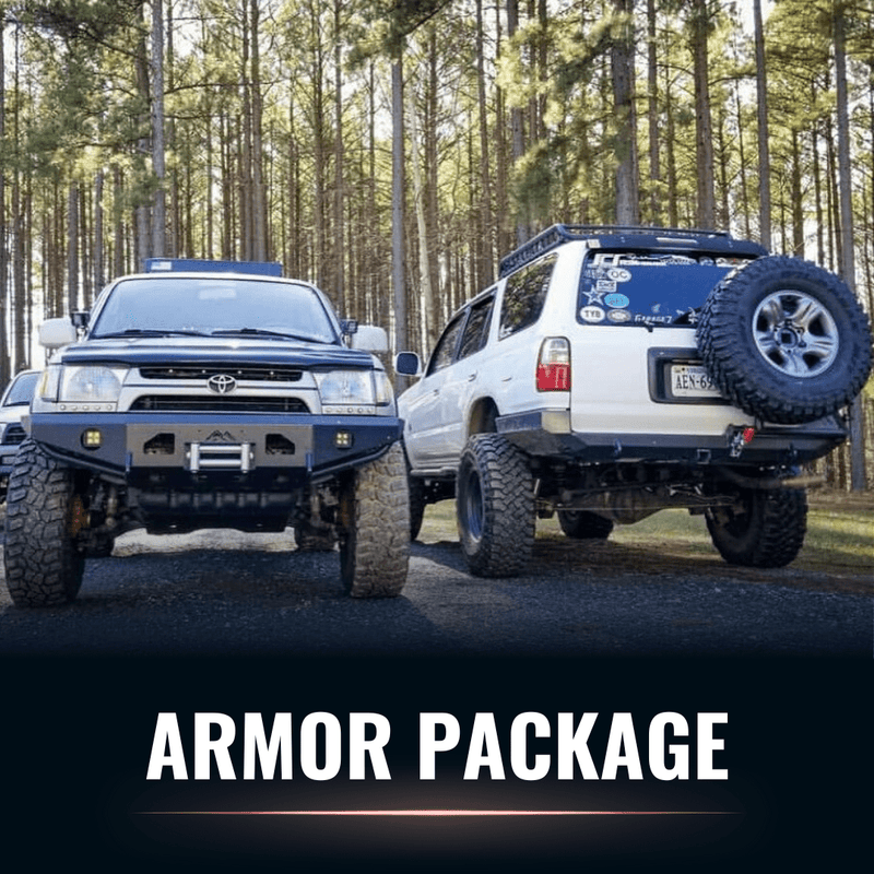 Load image into Gallery viewer, 96-02 3rd Gen 4Runner Armor Package - Welded - True North Fabrications
