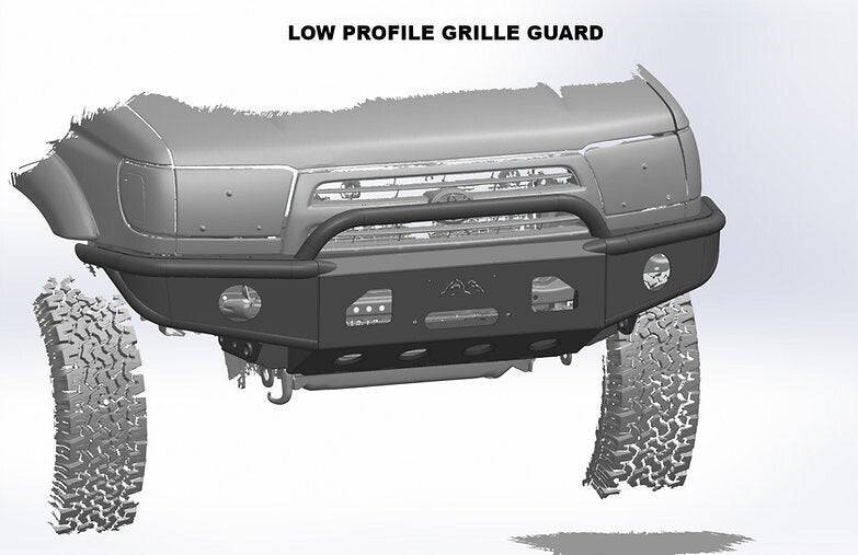 Load image into Gallery viewer, 96-02 4Runner Open Wing Hybrid Bumper - Welded - True North Fabrications
