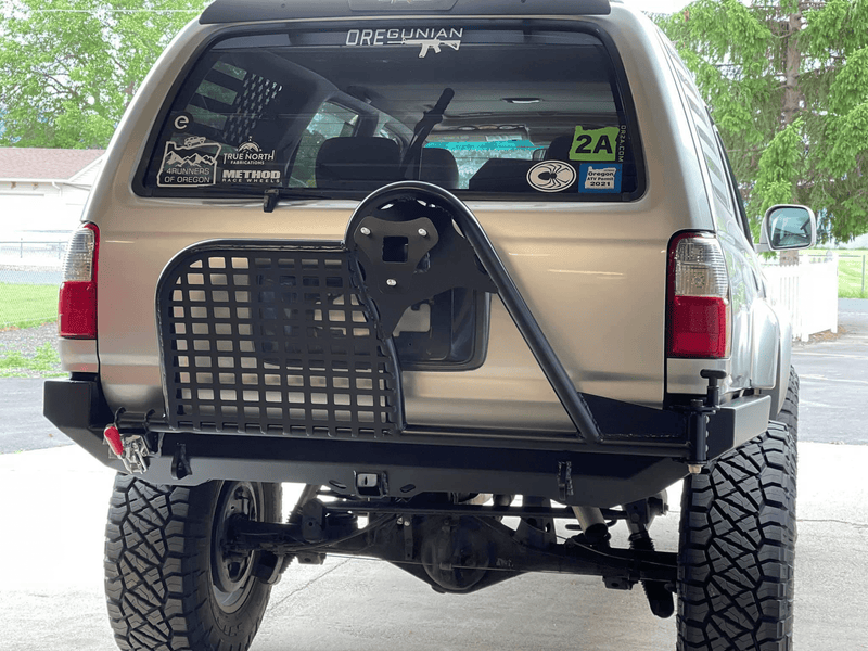 Load image into Gallery viewer, 96-02 4Runner Rear Plate Bumper - Welded - True North Fabrications
