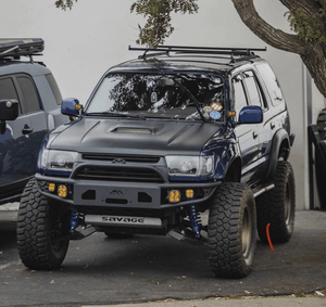 96-04 Tacoma Open Wing Hybrid Bumper - Welded - True North Fabrications