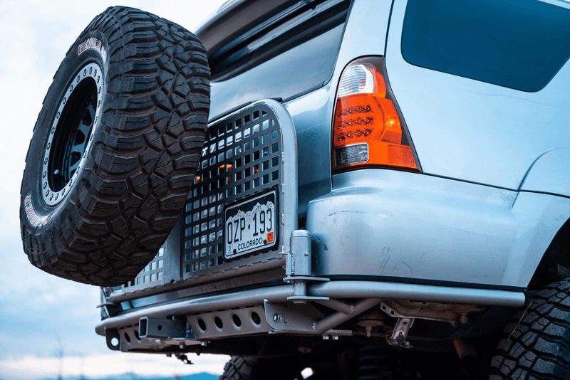 Load image into Gallery viewer, 03-09 4th Gen 4Runner Hybrid Rear Bumper - Welded - True North Fabrications
