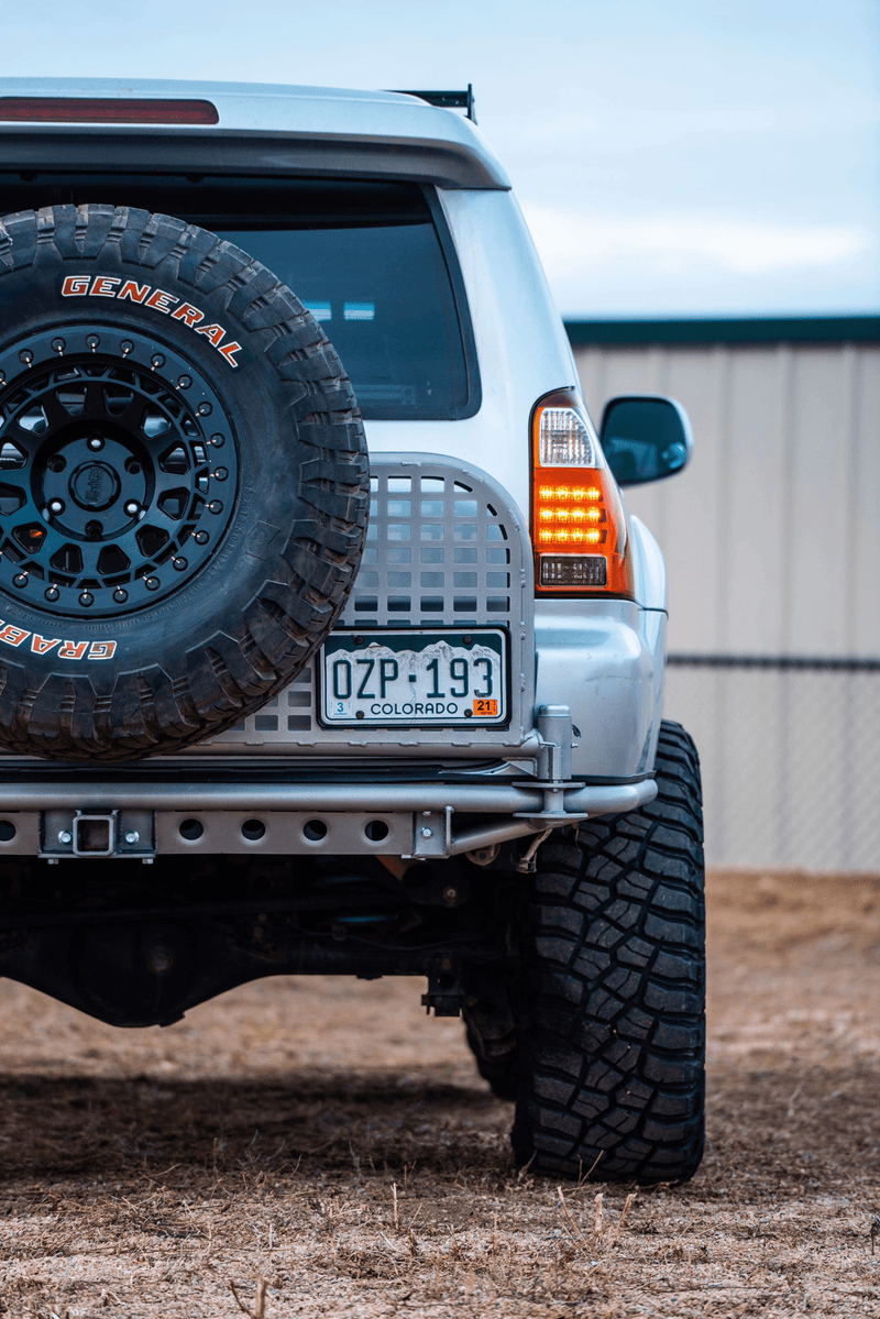 Load image into Gallery viewer, 03-09 4th Gen 4Runner Hybrid Rear Bumper - Welded - True North Fabrications
