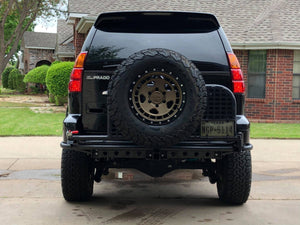 Lexus GX470 Hybrid Rear Bumper - Welded - True North Fabrications