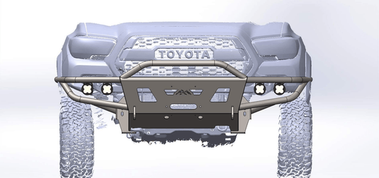 2016+ 3rd Gen Tacoma Hybrid Bumper - Welded - True North Fabrications