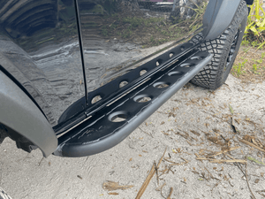 2021+ Bronco 4Dr Frame Mounted Rock Sliders - True North Fabrications