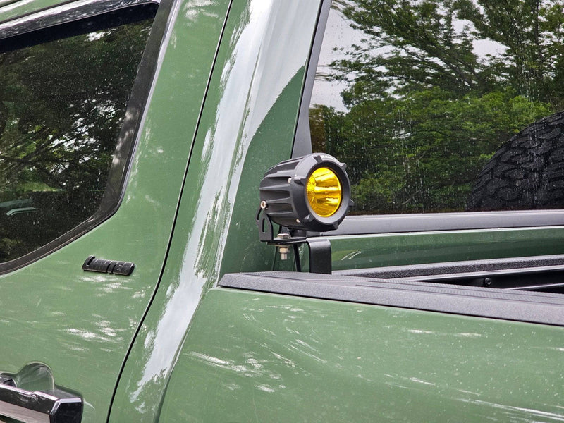 Load image into Gallery viewer, 22+ 3rd Gen Tundra Chase Light Brackets - True North Fabrications
