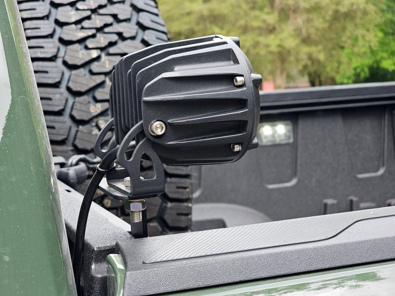 Load image into Gallery viewer, 22+ 3rd Gen Tundra Chase Light Brackets - True North Fabrications
