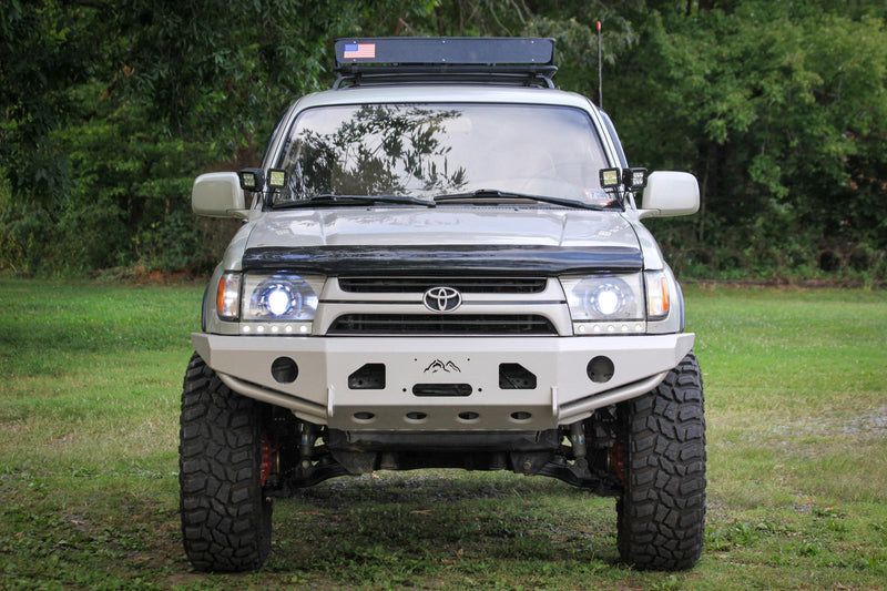 Load image into Gallery viewer, 96-02 4Runner Plate Bumper - Welded - True North Fabrications
