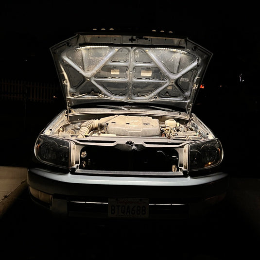 Under Hood LED Light Kit for ALL MAKES and Toyotas (4Runners, Tacomas, Sequoias, Tundras, LC, FJ, GX) - TEQ Offroad