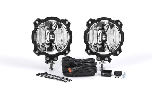 KC HiLiTES 6in. Pro6 Gravity LED Light 20w Single Mount Spot Beam (Pair Pack System) | Open Box