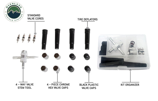 Tire Plug Repair Kit 53 Piece Off Road Grade Truck, Jeep Off Road, RV, Trailers Overland Vehicle Systems - Overland Vehicle Systems