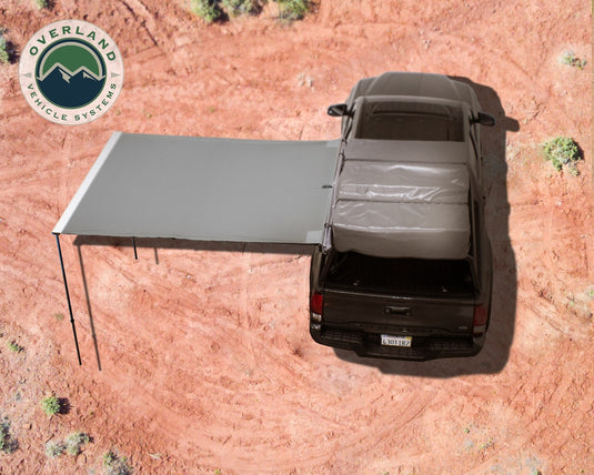 Awning 2.0-6.5 Foot With Black Cover Universal Nomadic Overland Vehicle Systems - Overland Vehicle Systems