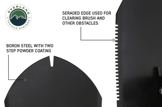 Multi Functional Military Style Utility Shovel with Nylon Carrying Case Overland Vehicle Systems - Overland Vehicle Systems