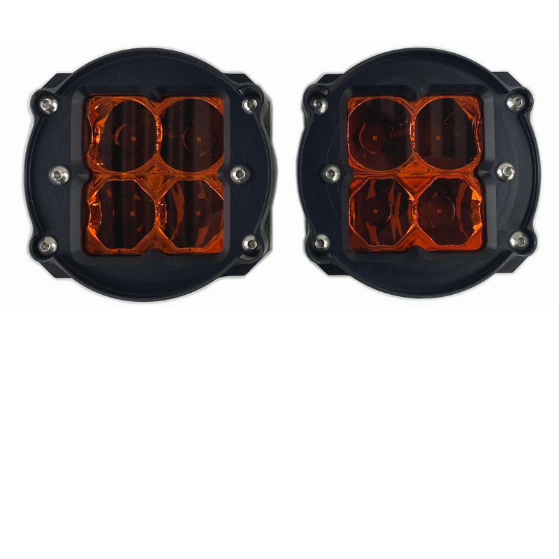 Load image into Gallery viewer, toyota tacoma amber lens led fog light kit
