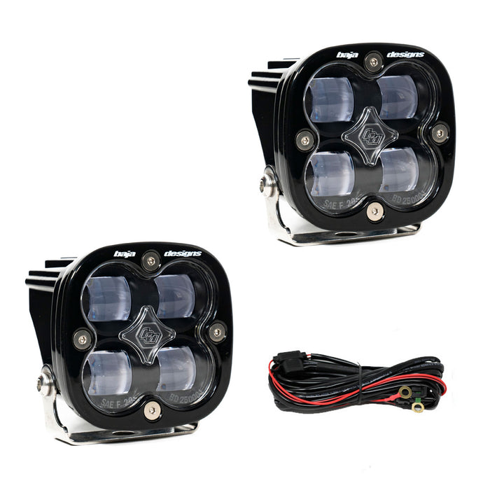 Squadron SAE Pair LED Spot Clear Baja Designs - Baja Designs