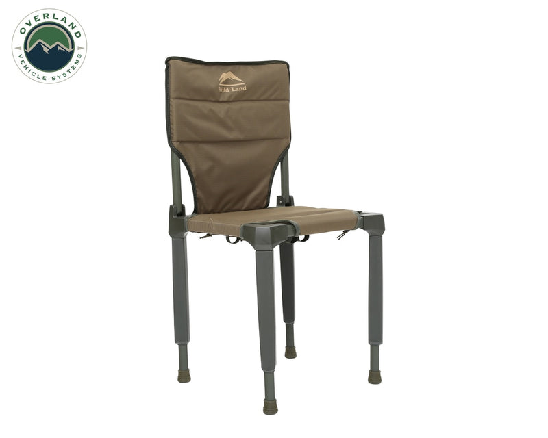 Load image into Gallery viewer, Camping Chair Tan with Storage Bag Wild Land Overland Vehicle Systems - Overland Vehicle Systems
