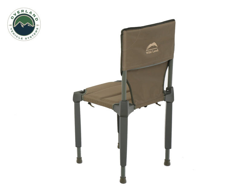 Load image into Gallery viewer, Camping Chair Tan with Storage Bag Wild Land Overland Vehicle Systems - Overland Vehicle Systems
