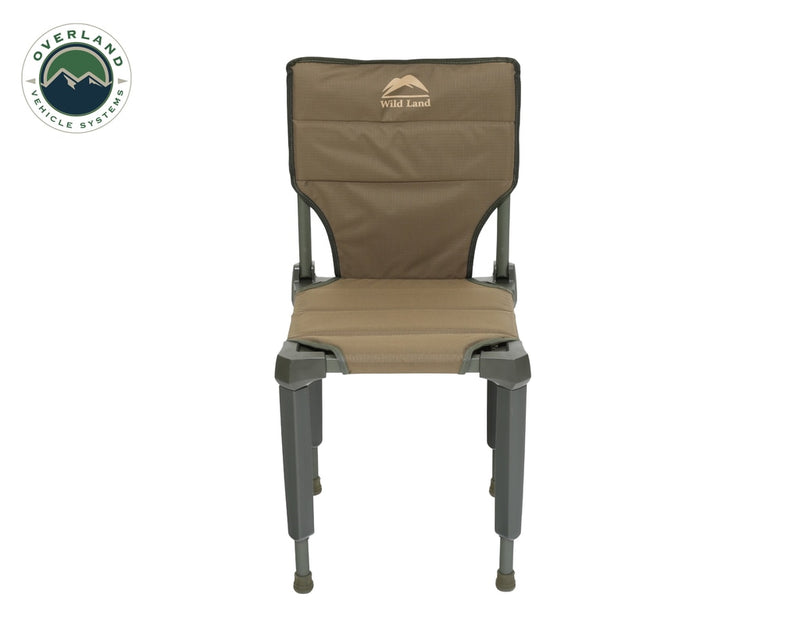 Load image into Gallery viewer, Camping Chair Tan with Storage Bag Wild Land Overland Vehicle Systems - Overland Vehicle Systems
