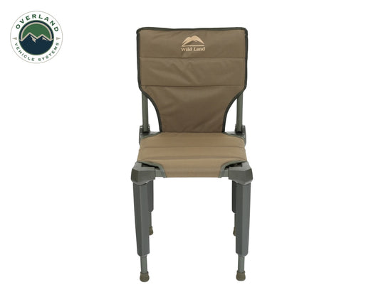 Camping Chair Tan with Storage Bag Wild Land Overland Vehicle Systems - Overland Vehicle Systems