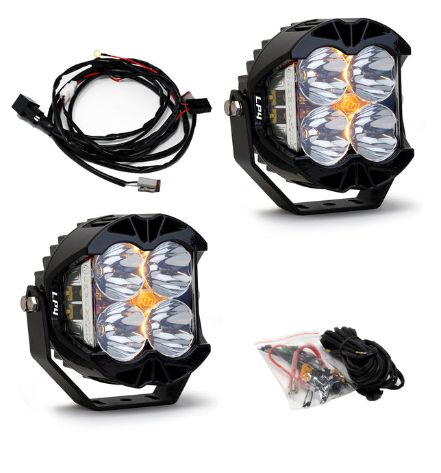 LP4 Pro LED Spot Clear Lens Pair Baja Designs - Baja Designs